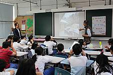 108學年度締結國外姐妹校暨國際筆友計畫~張一平先生蒞校交流